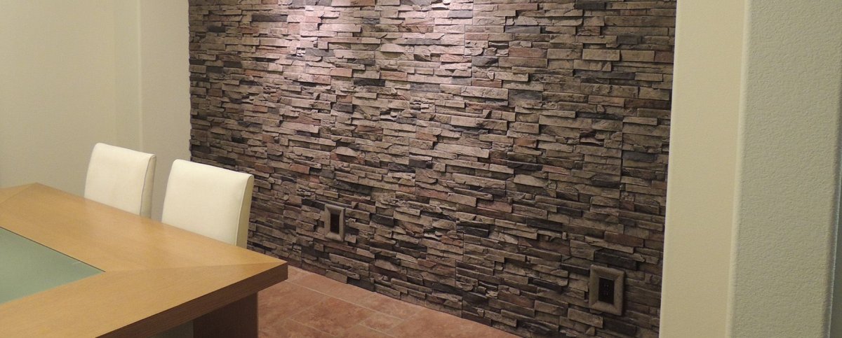 Натуральный камень для внутренней отделки стен