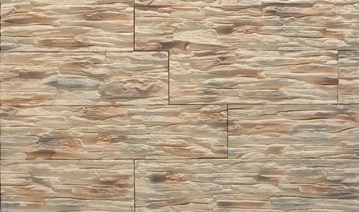 Панель МДФ 930х2200х6 мм камень охра