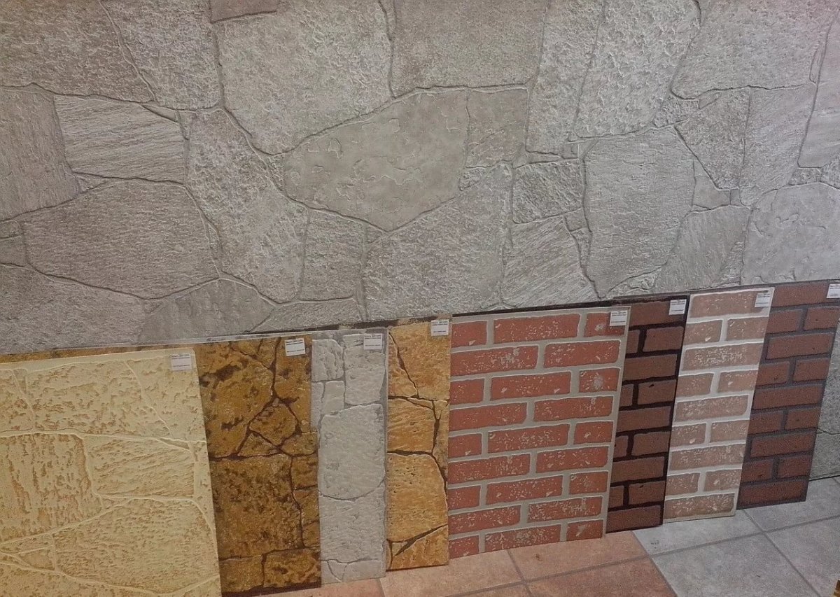 Отделка стен под камень японском стиле