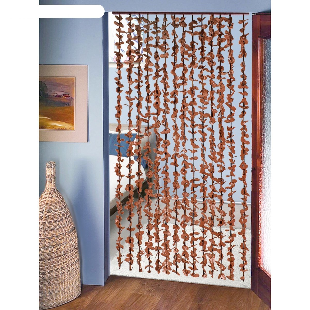 Декоративные шторы на дверной проем