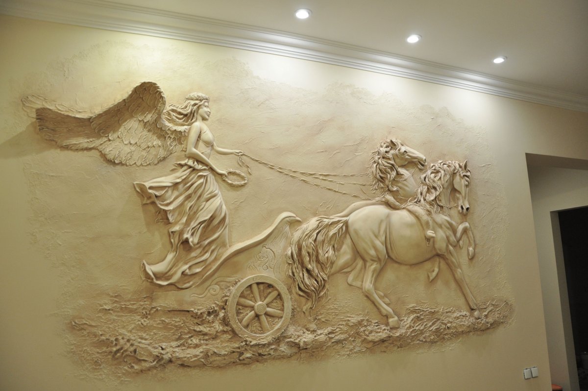 Красивые барельефы