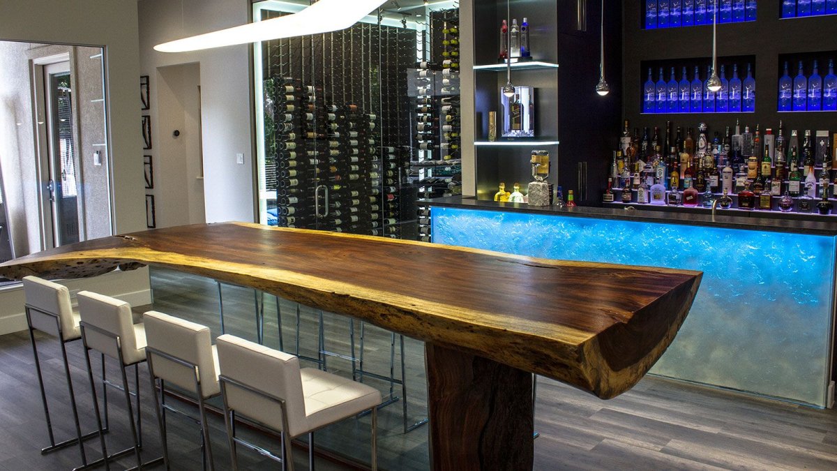 Стойка барная лофт Индастриал