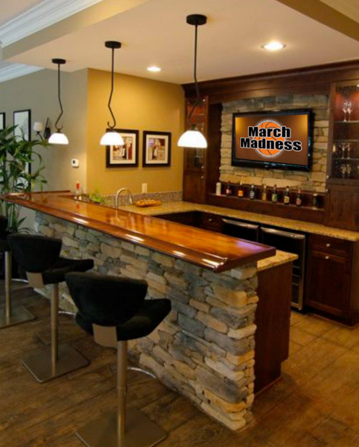 Дизайнерская барная стойка