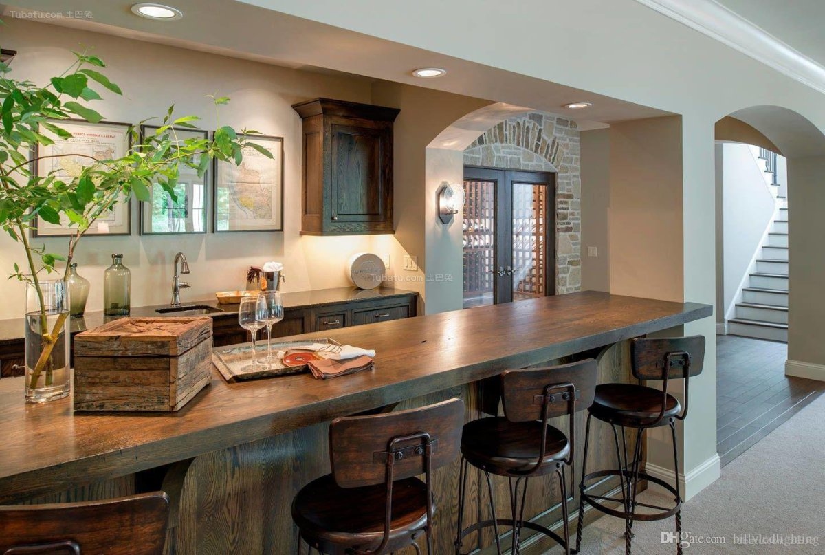 Барная стойка в стиле Кантри