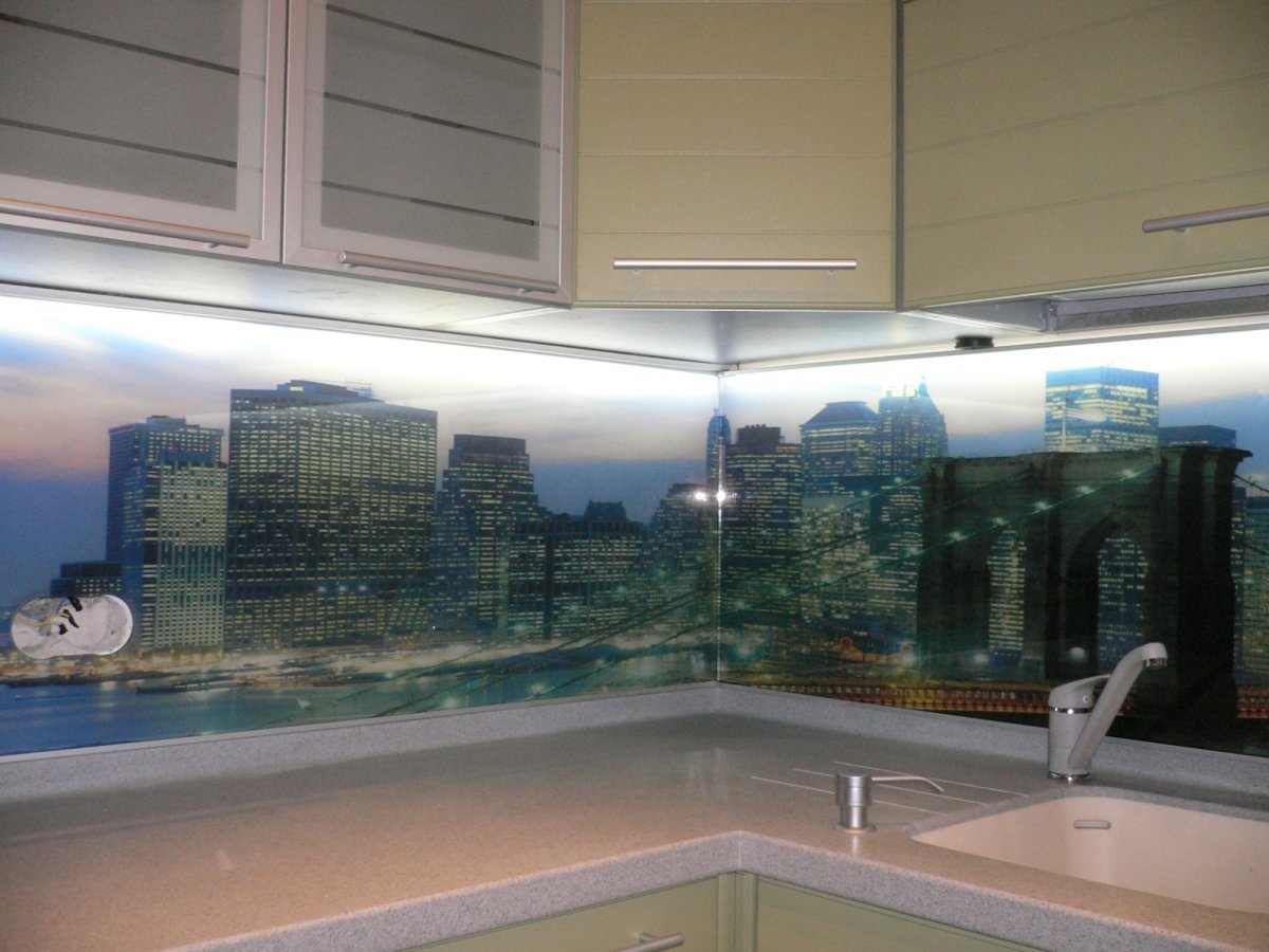 Фотоплитка для кухни на фартук