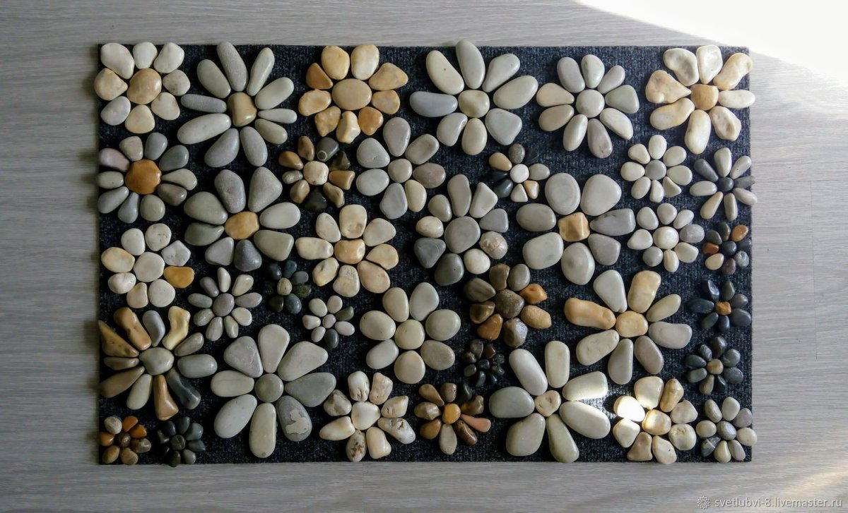 Много идей что сделать из гальки: красивые поделки из морских камушков