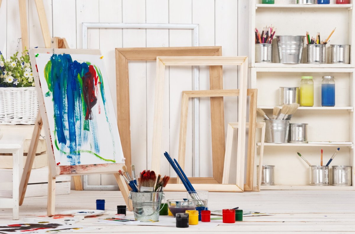 Комната художника