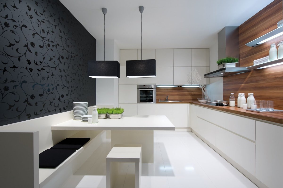 Кухня без верха Минимализм
