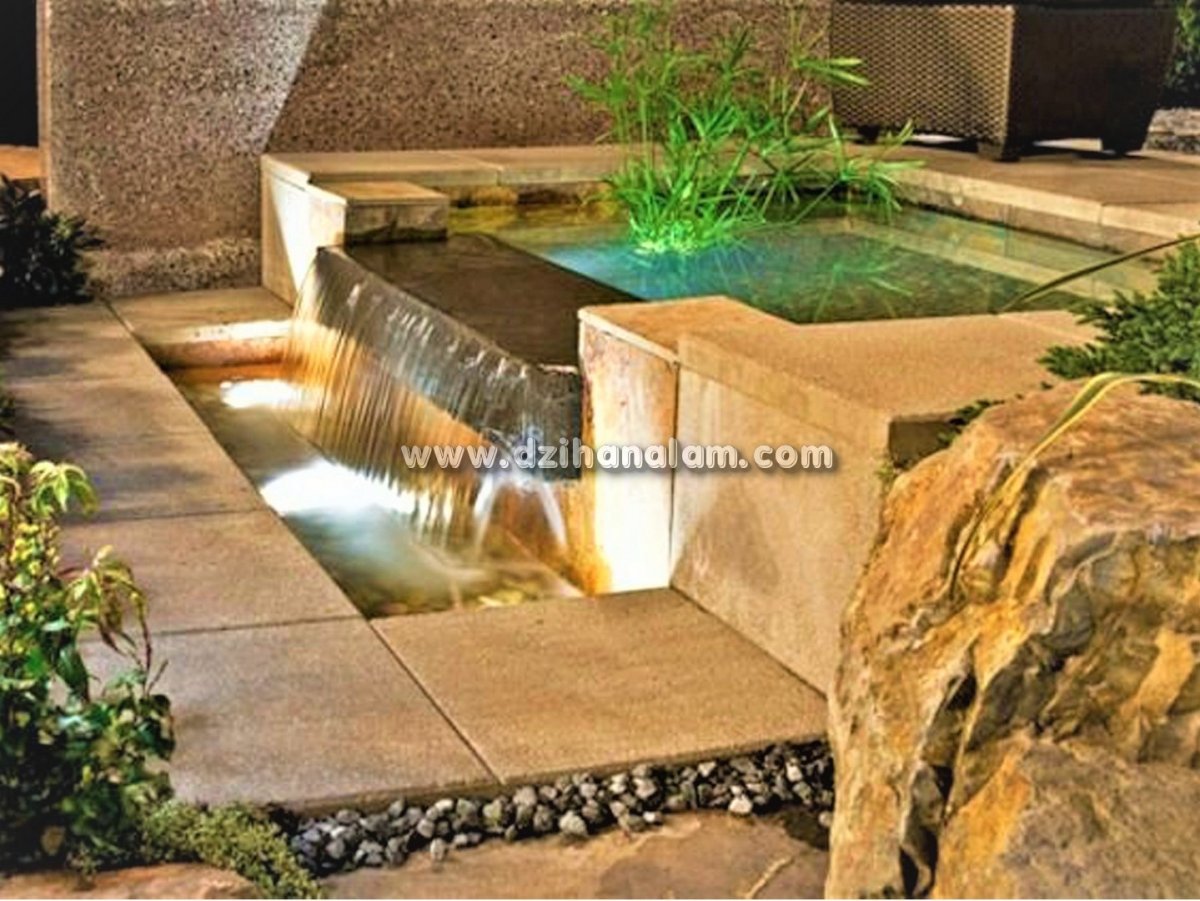 Бонсай с водопадом