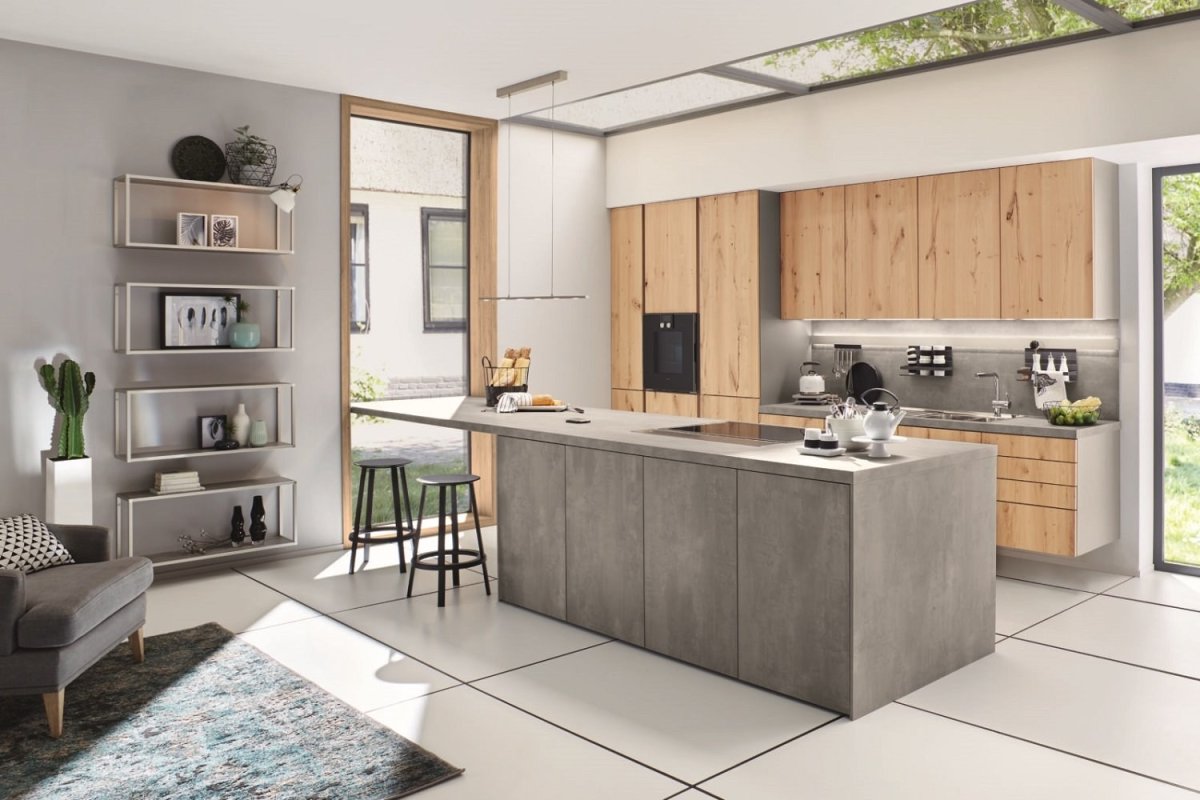 Кухни Нобилия под бетон