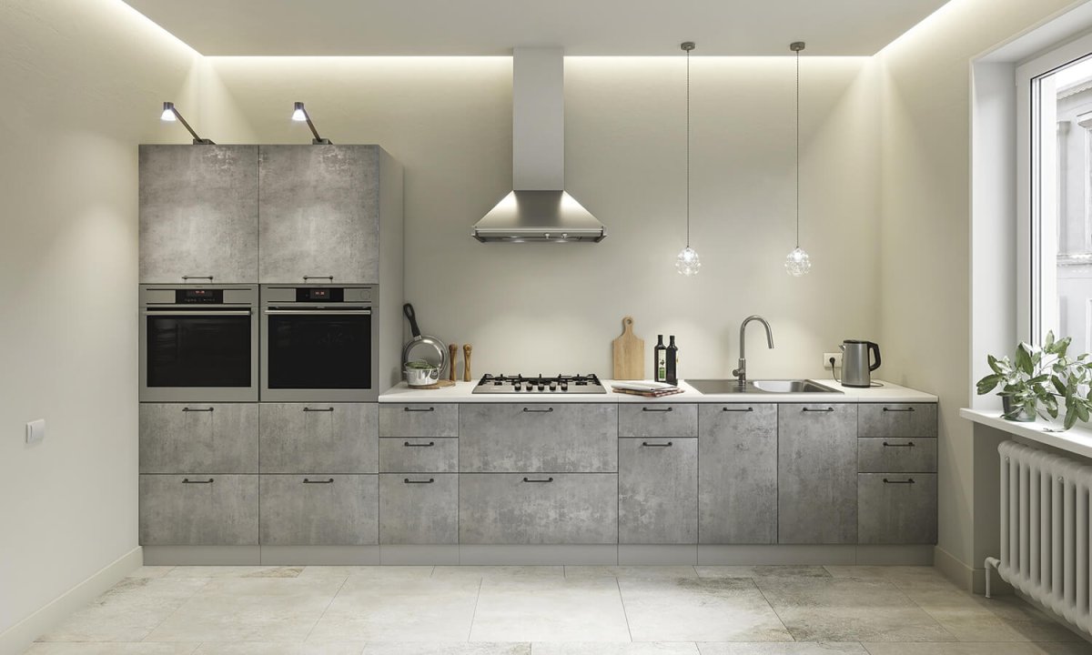 Кухня Стоун грей