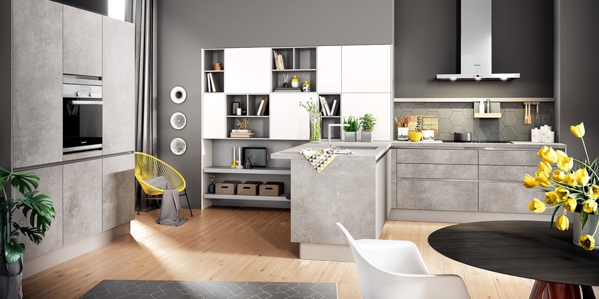 Кухня лофт ДСВ