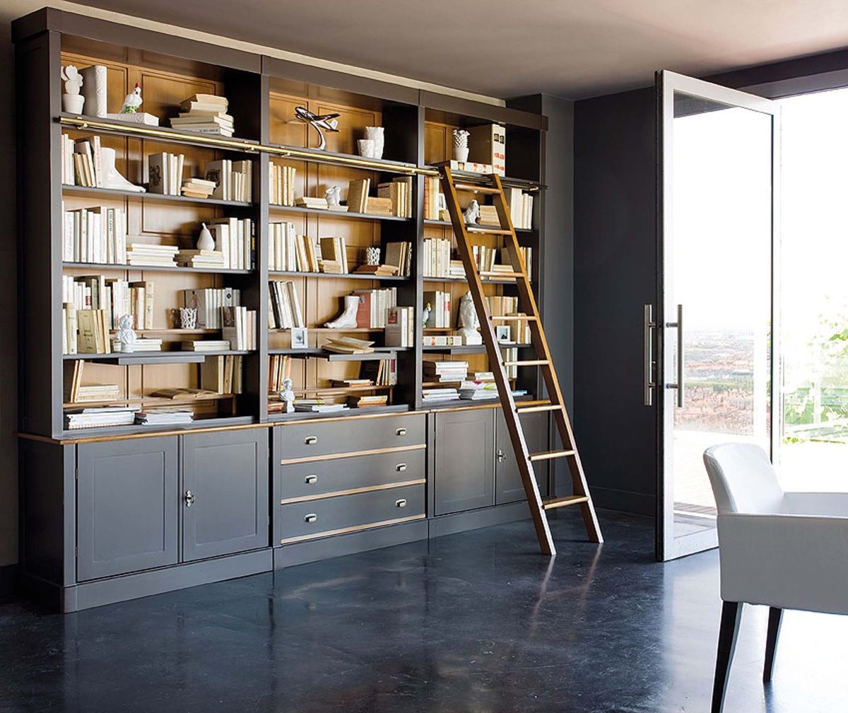 Красивые стеллажи для книг