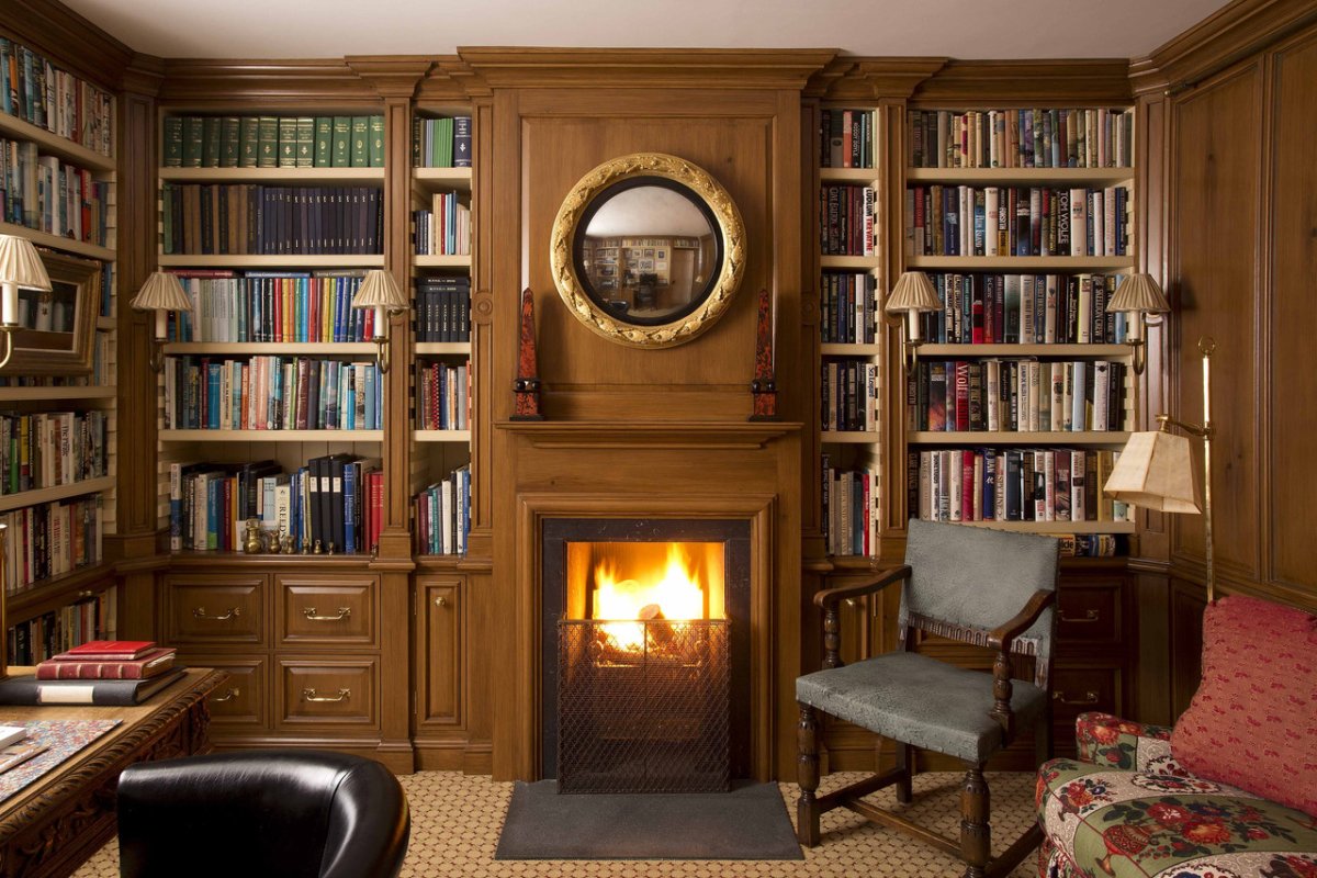 Шкафы для библиотеки домашней