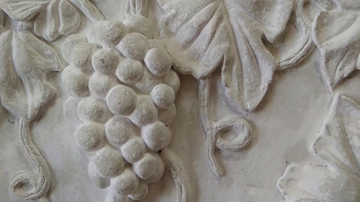 Виноградная лоза лепнина