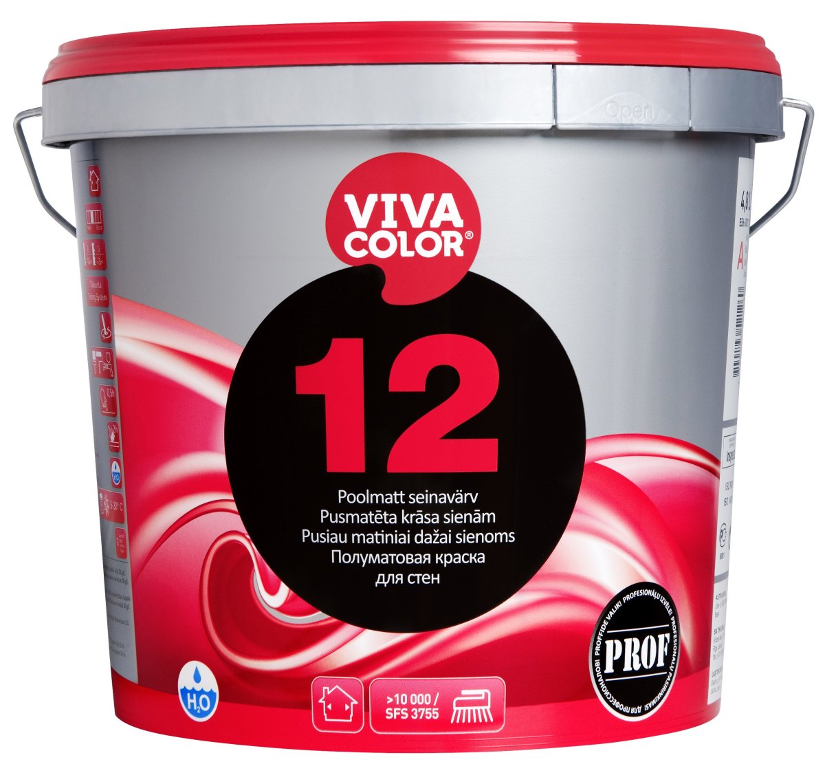 Полуматовая краска для стен