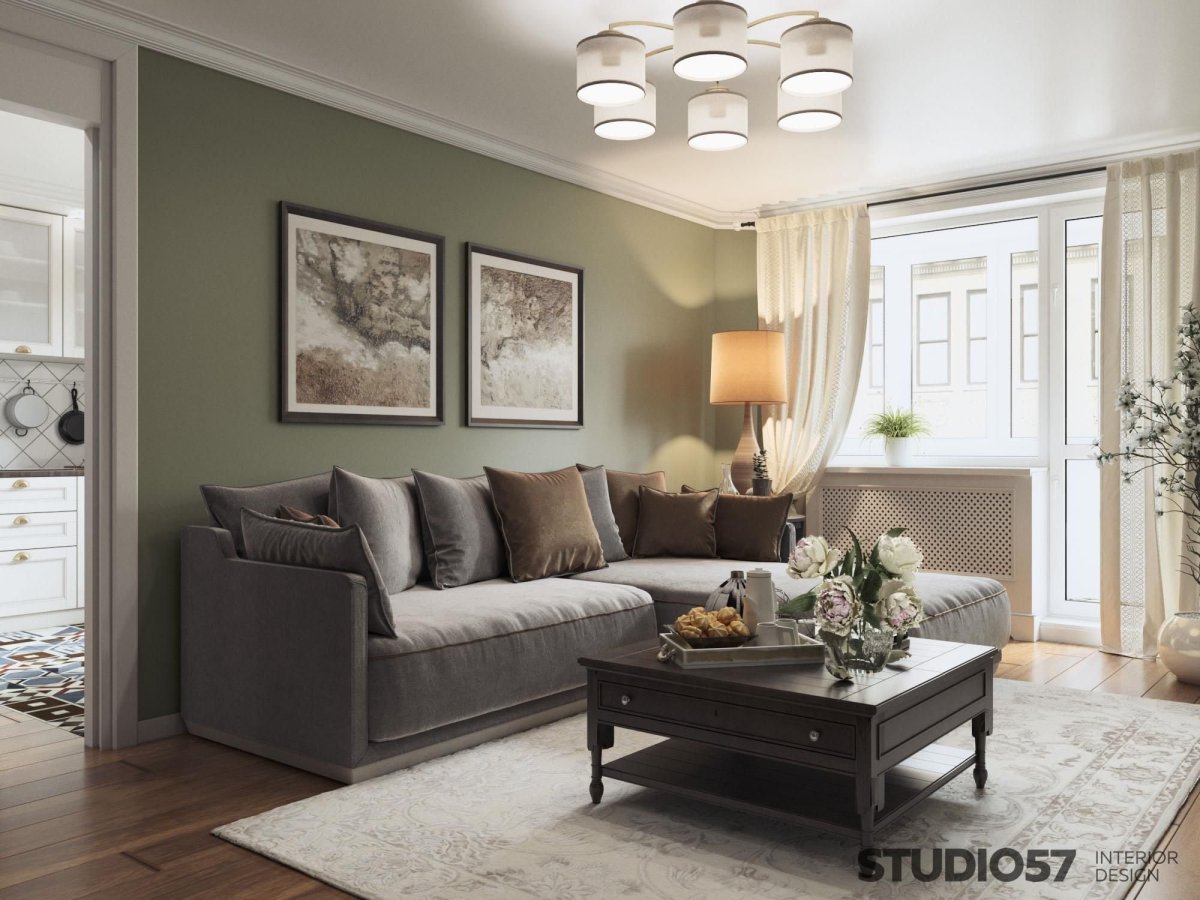 Цветовая гамма в интерьере