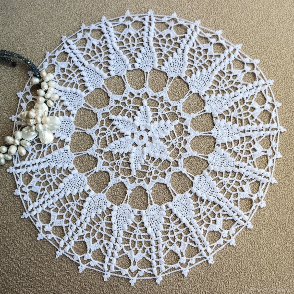 Вязаное кружево в интерьере