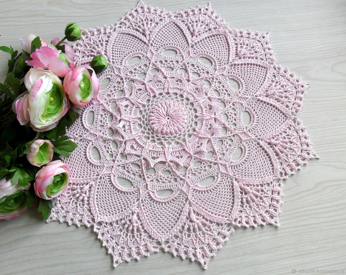 Салфетки из кружева