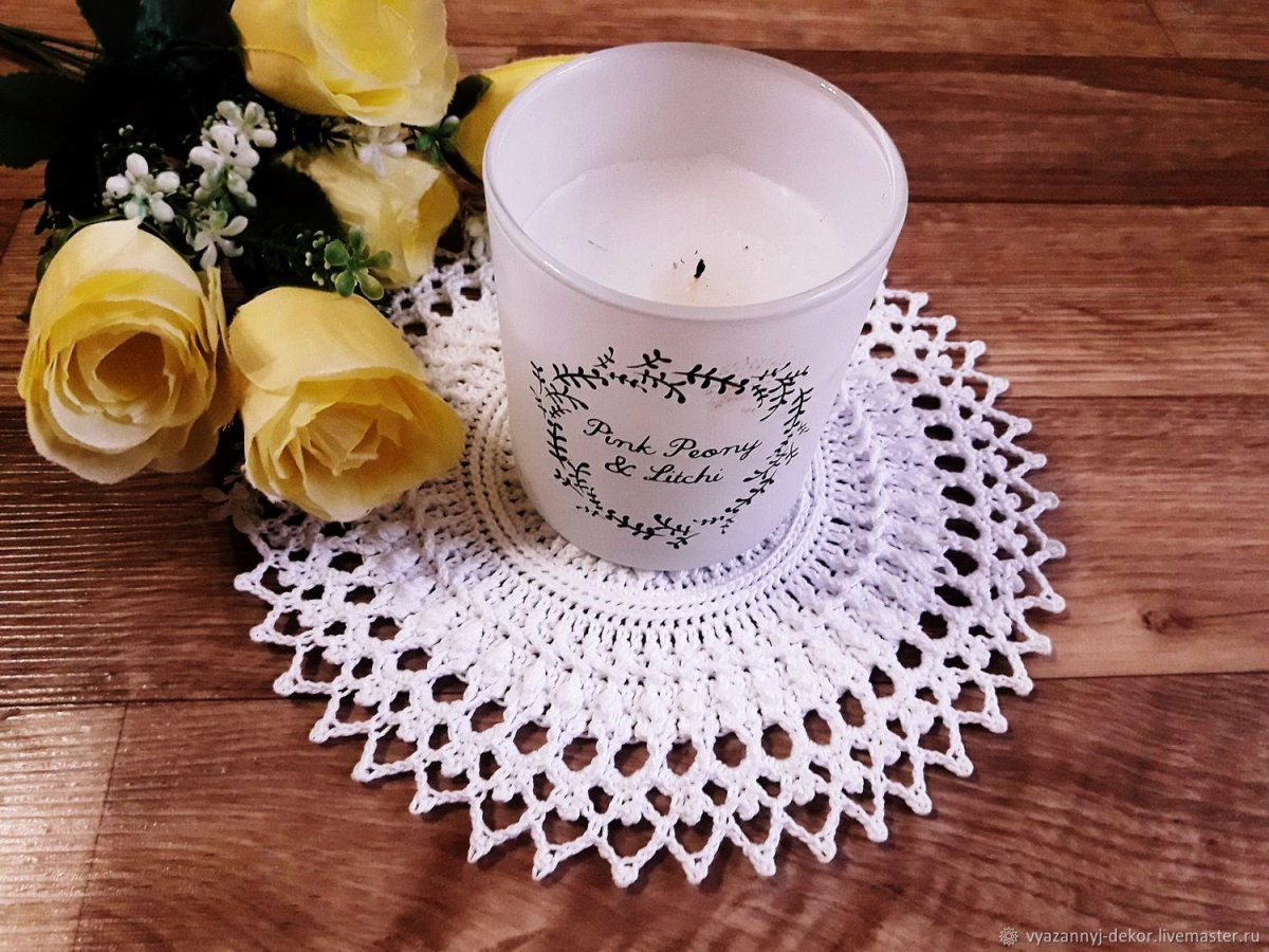 Салфетки крючком своими руками