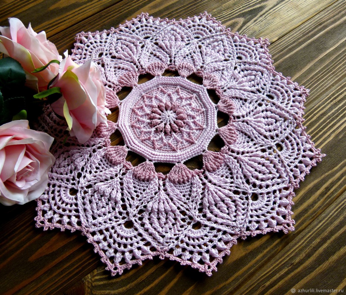 Салфетки для сервировки круглые