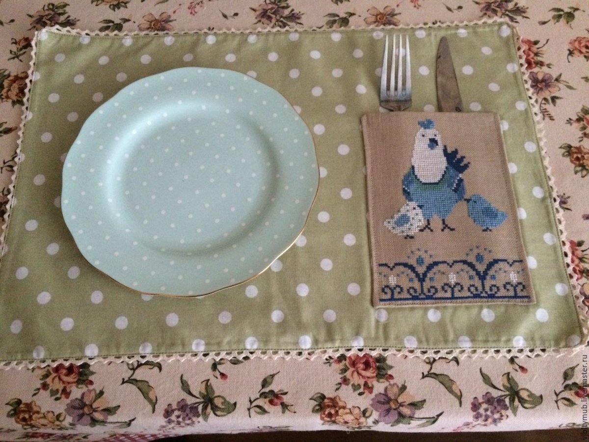 Вязать салфетку овальную