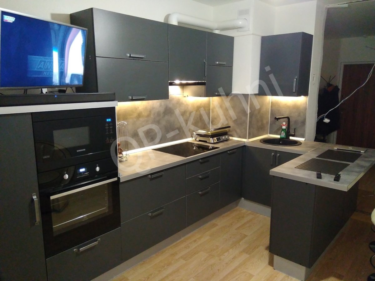 Кухня Metallic Anthracite