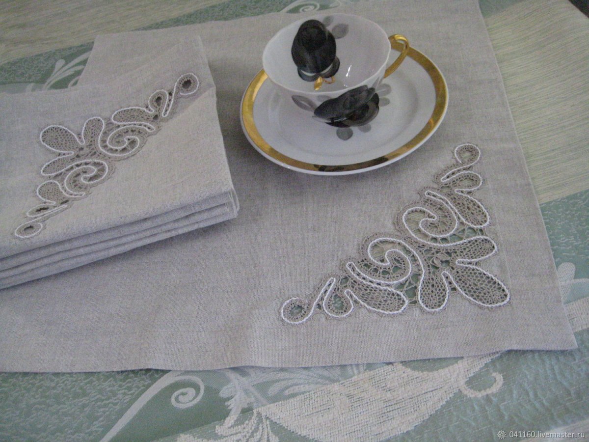 Салфетки из ткани