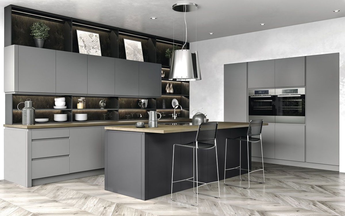 Кухня Порто антрацит