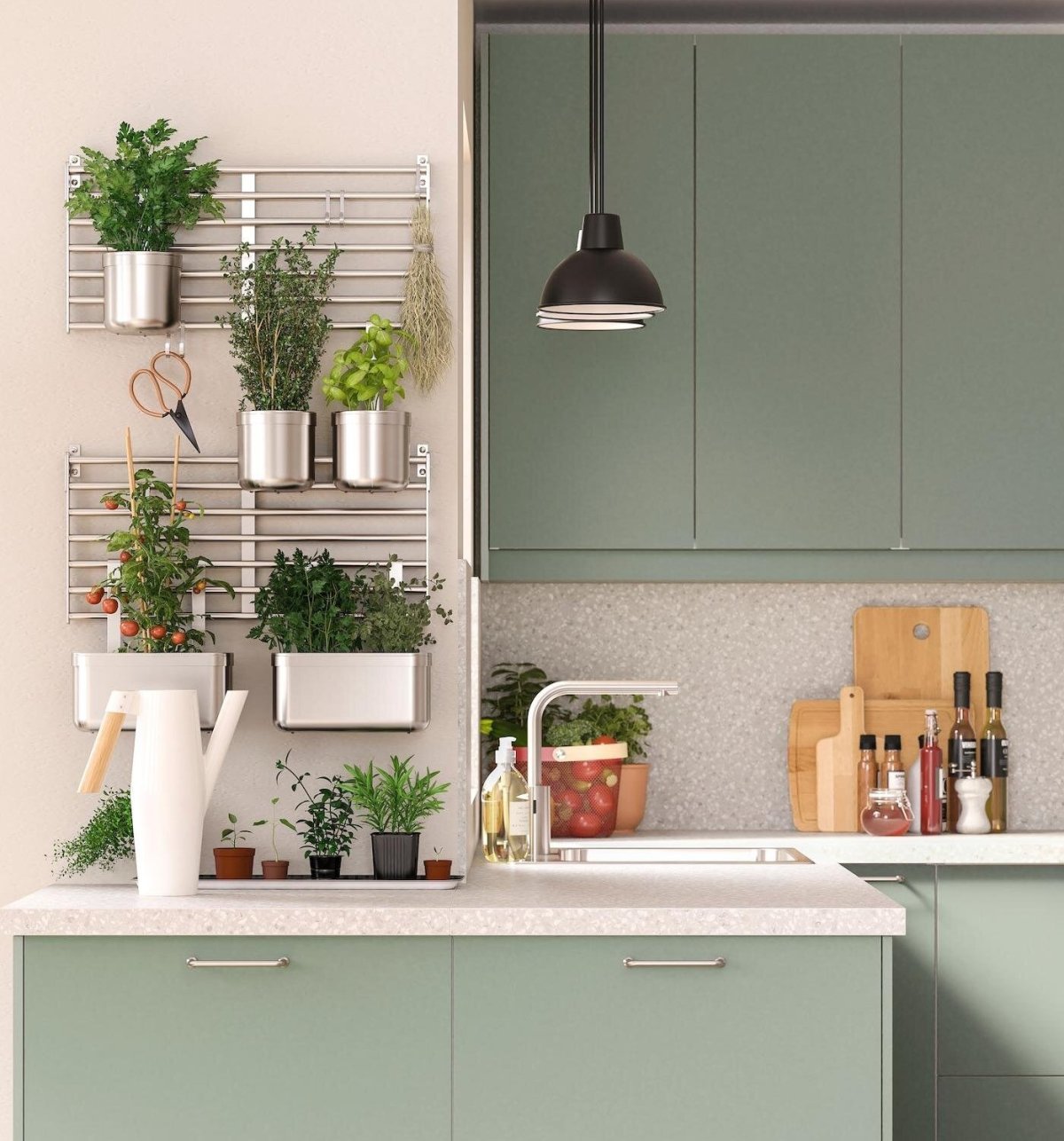 Икеа бодарп серо-зеленый