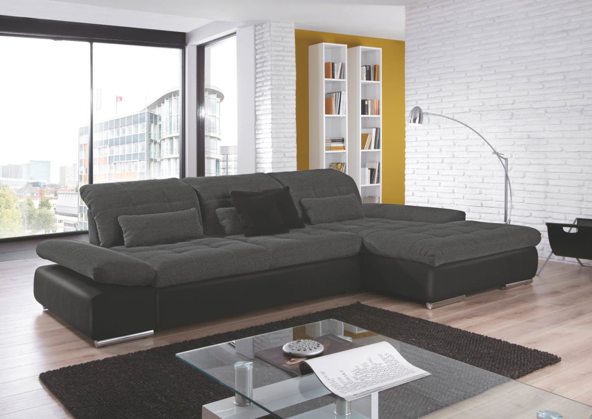 Современный белый диван