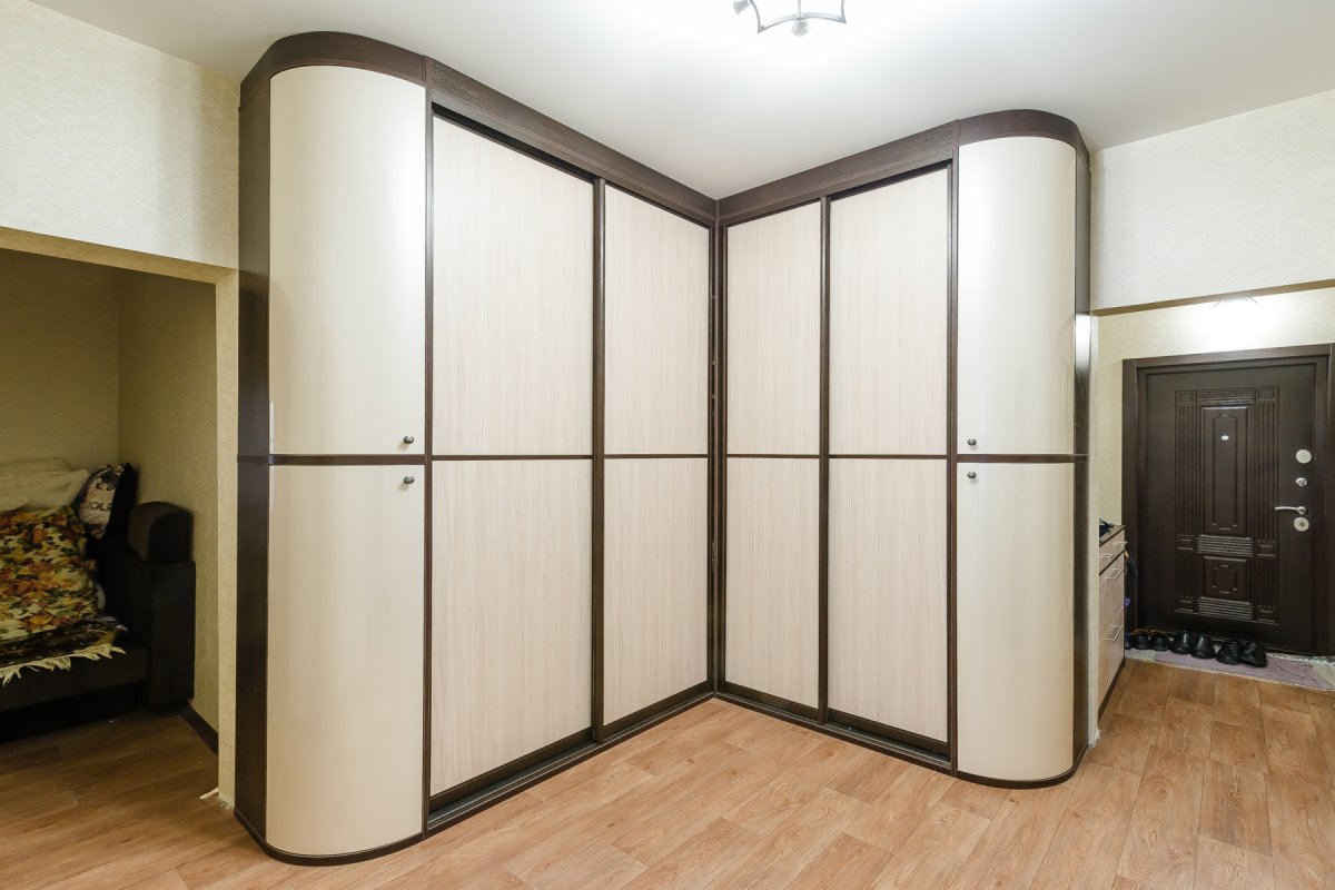 Радиусный угловые шкафы аристо