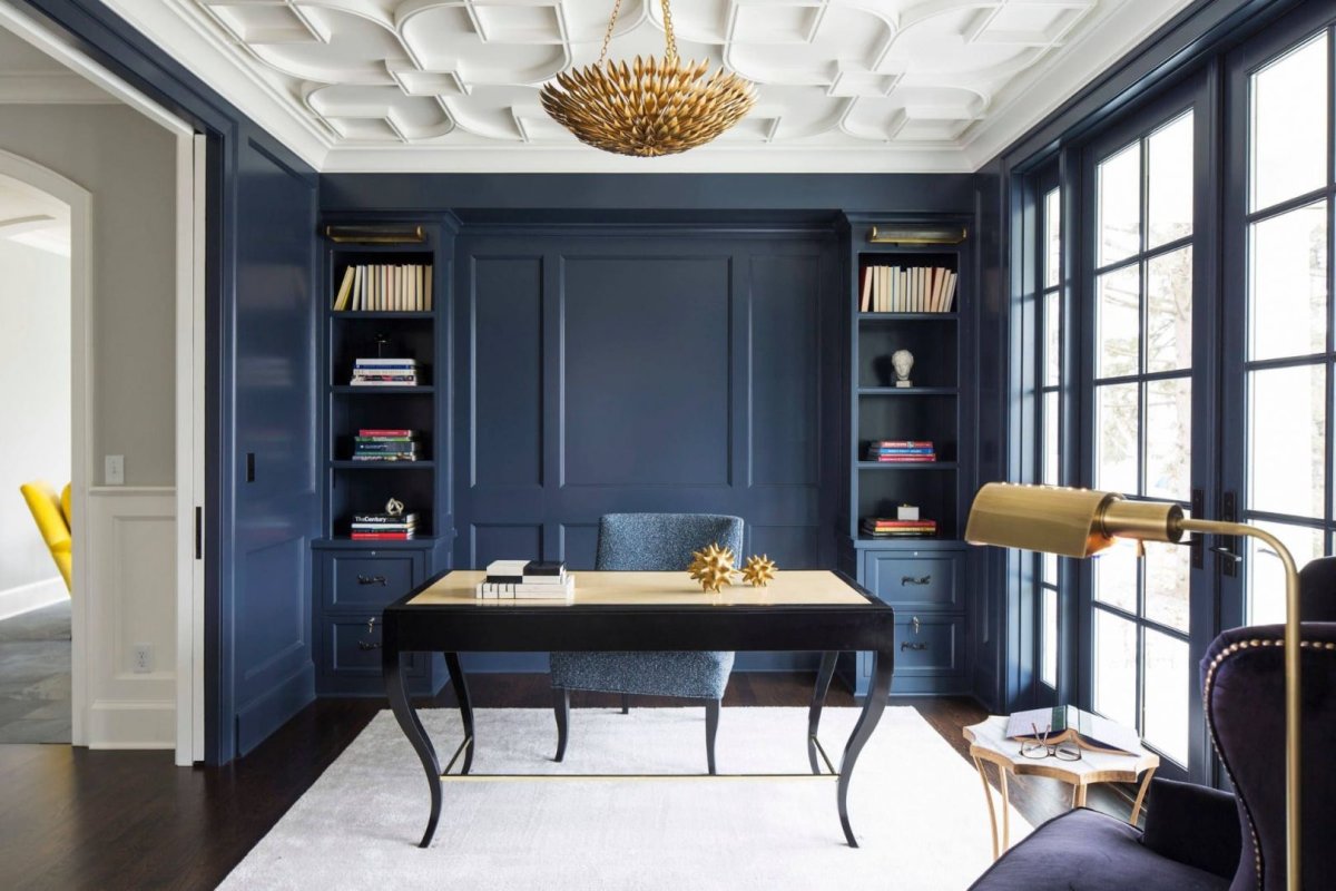 Цвета Benjamin Moore Hale Navy