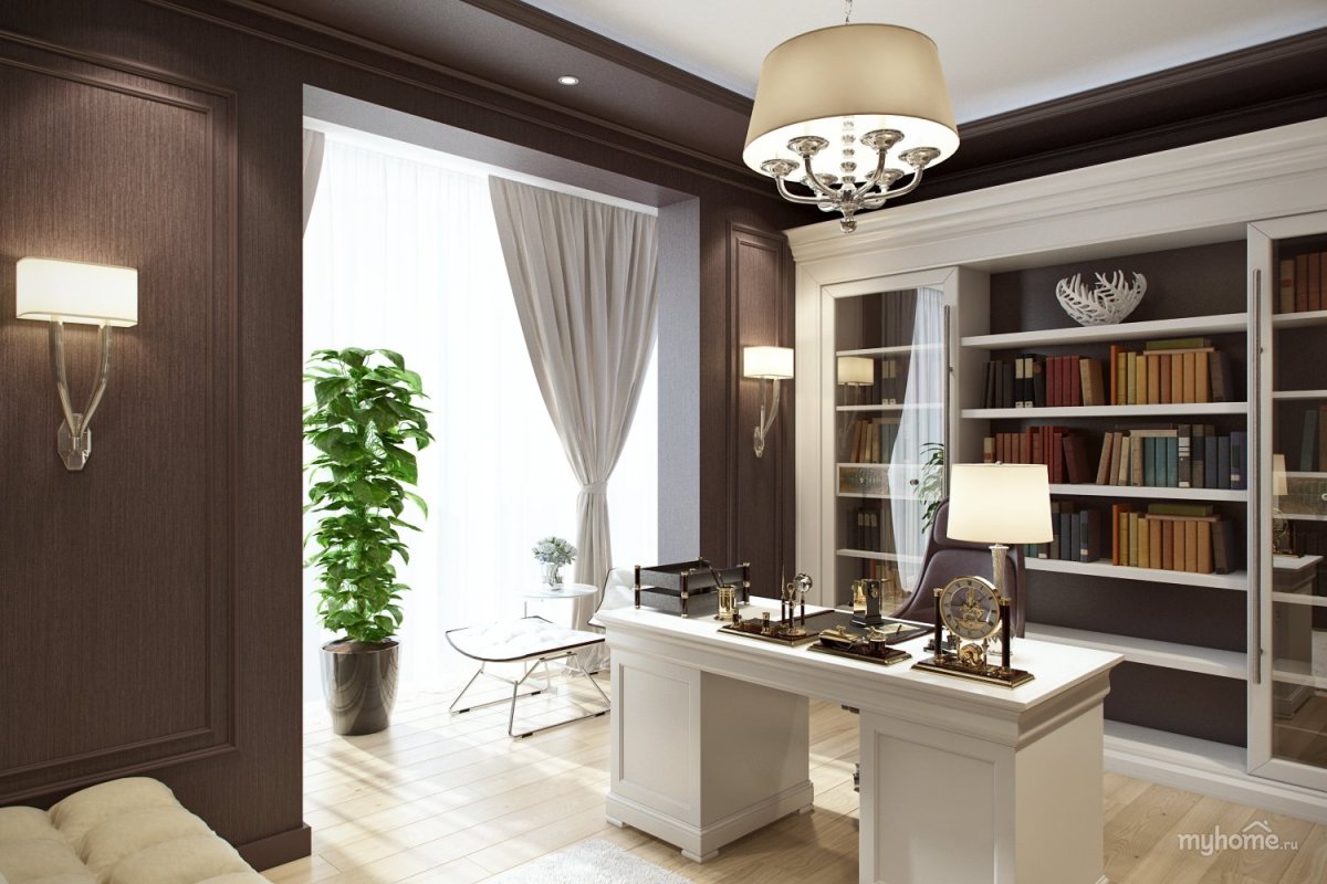 Ангстрем кабинет в стиле Неоклассика