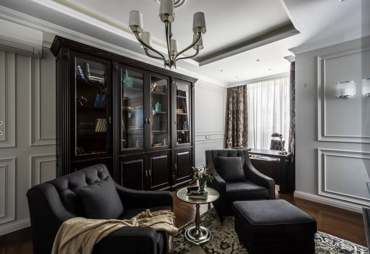 Гостиная Неоклассика Италия Кристофер Гай