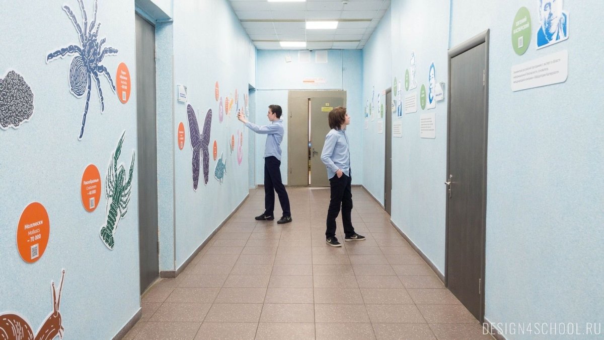 Украшение стен в офисе