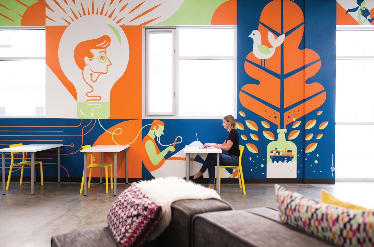 Интерьер компьютерного класса