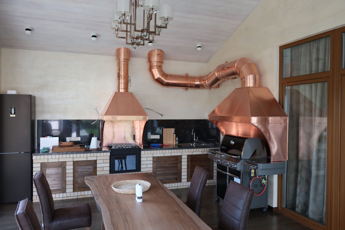 Вытяжной зонт для гриля "Fri-Jado"