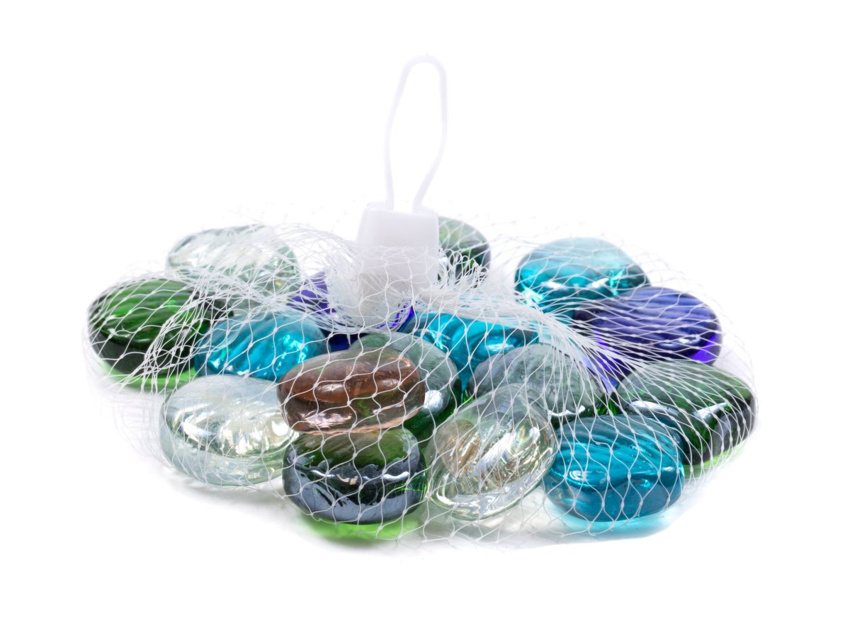 Дизайнерские камушки из стекла