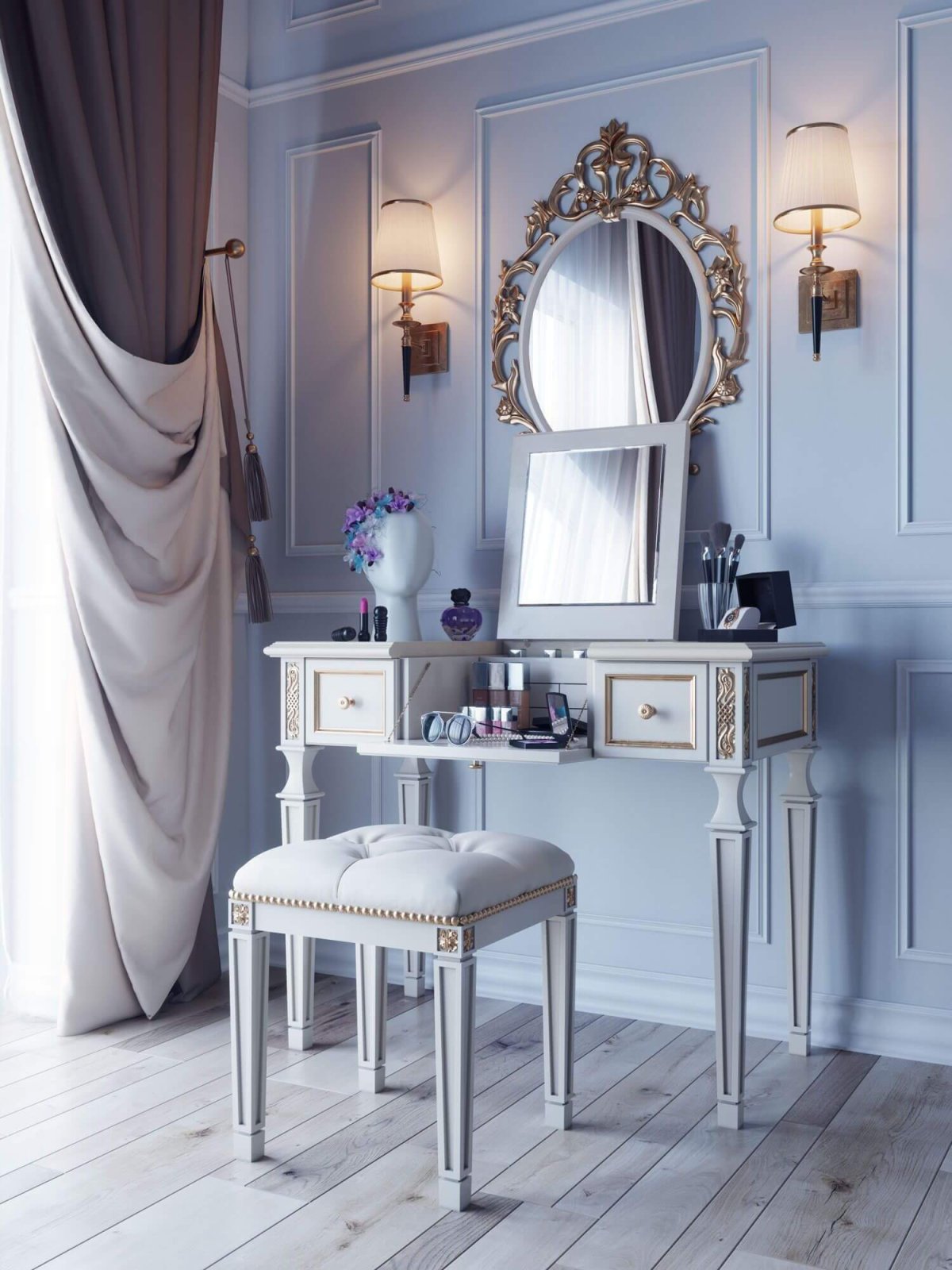 Конструктивные особенности стиля романтики