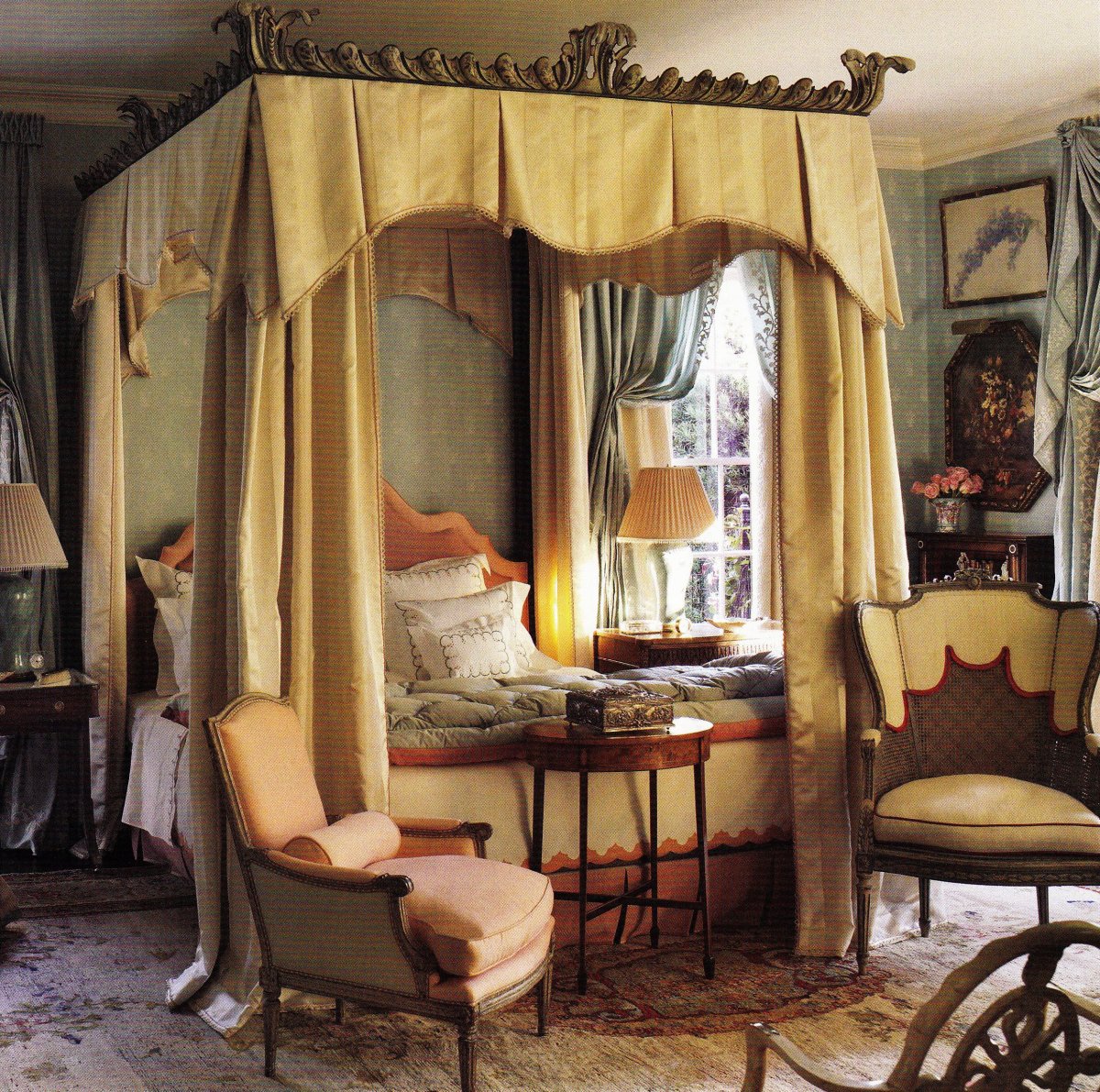 Будуарный стиль в интерьере