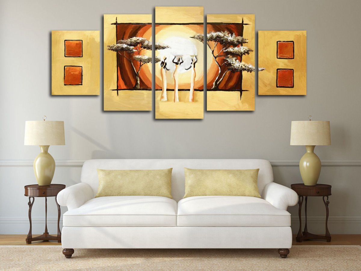 Абстрактная живопись для интерьера