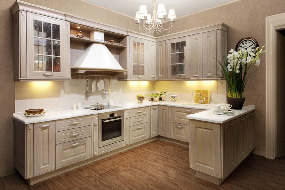 Кухня МДФ патина классика 2020