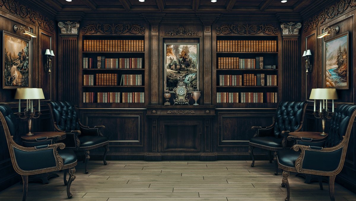 Интерьер музея Шерлока Холмса на Бейкер стрит