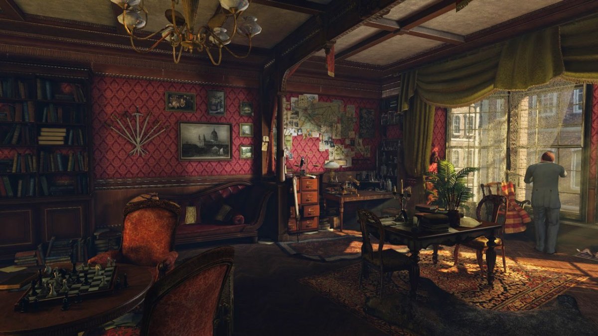 Гостиная Шерлока Холмса от ббс