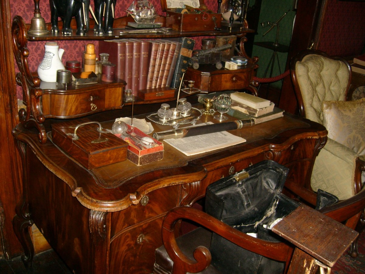 Викторианский стиль. Музей Шерлока Холмса.