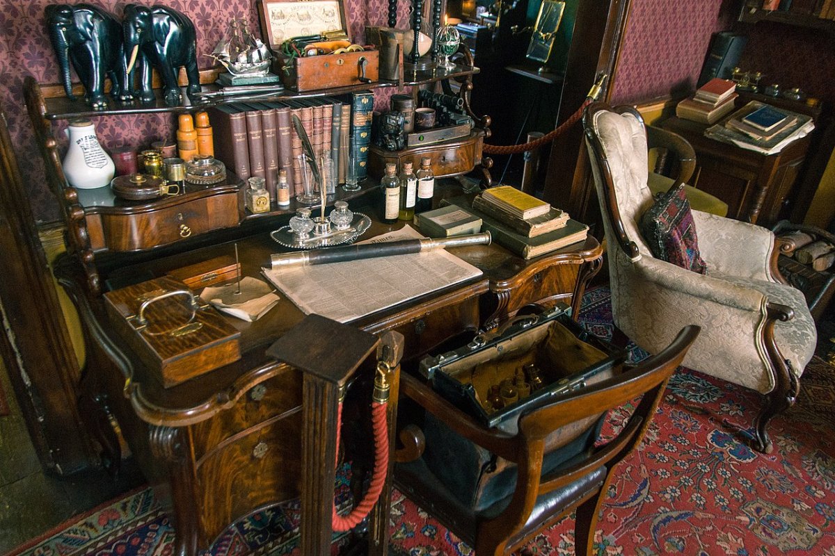 Шерлок Холмс интерьер