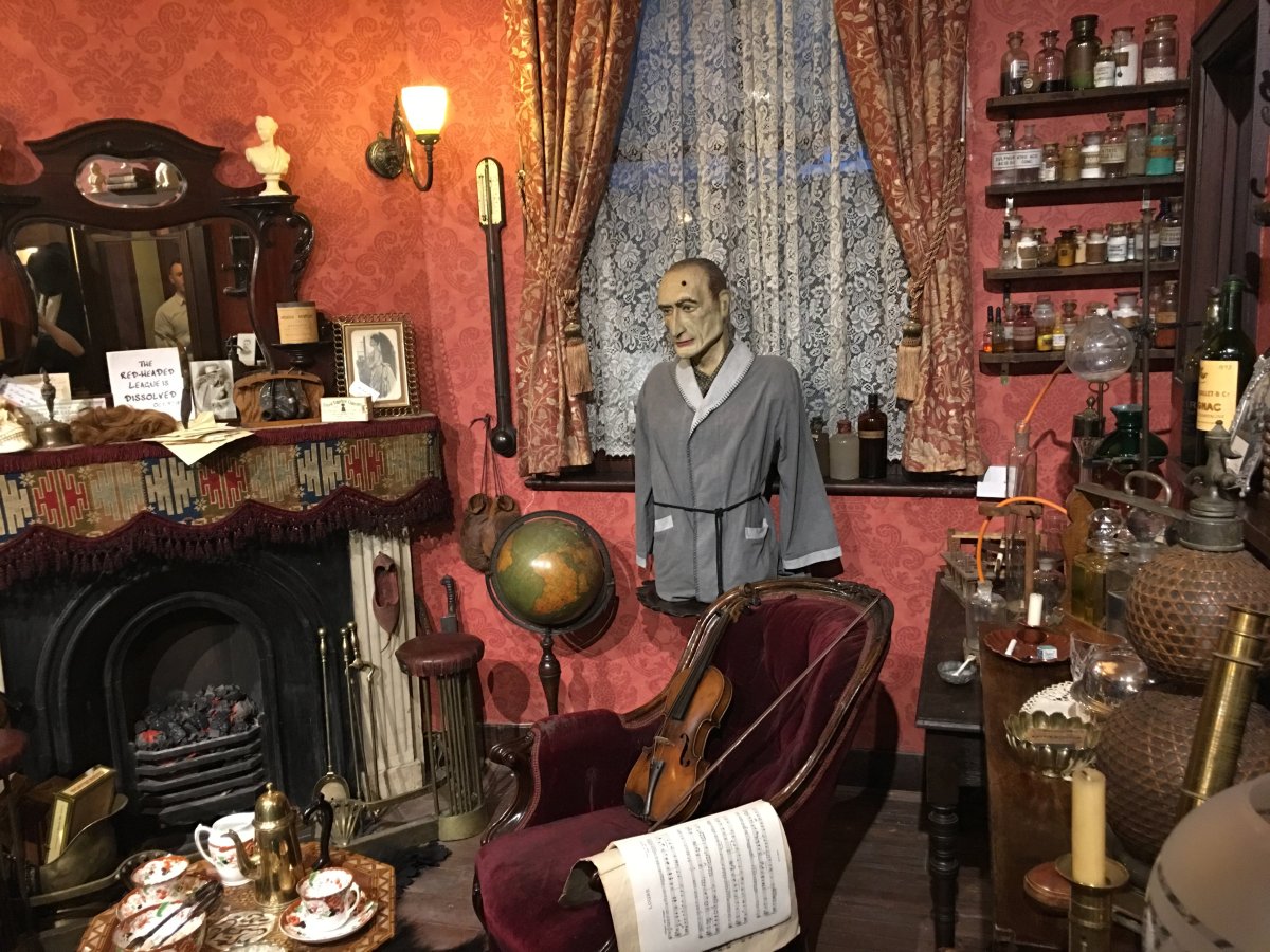 Музей Шерлока Холмса в Лондоне 3 этаж