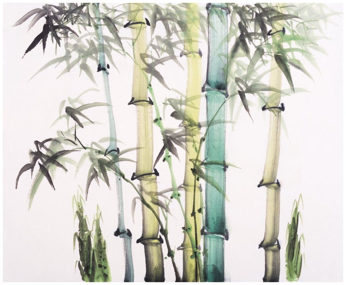 Бамбуковое панно на стену