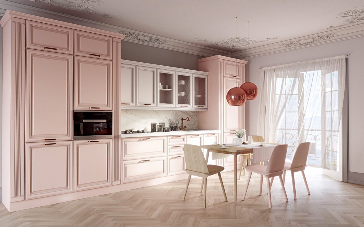 Кухня 10 кв метров в стиле Неоклассика